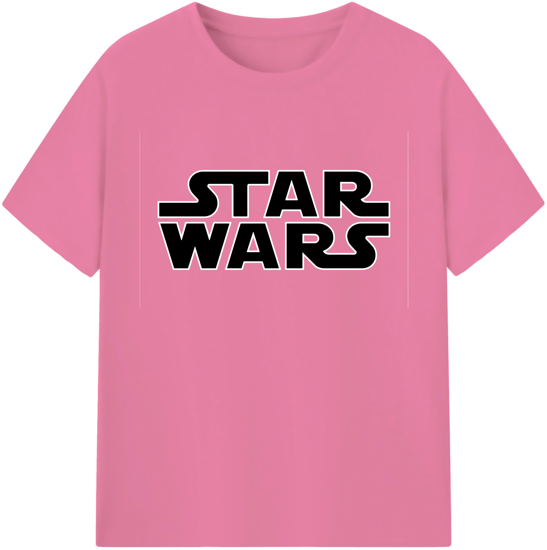 （画像用） スター・ウォーズ Star Wars 綿100％半袖Tシャツ（フロントプリント）